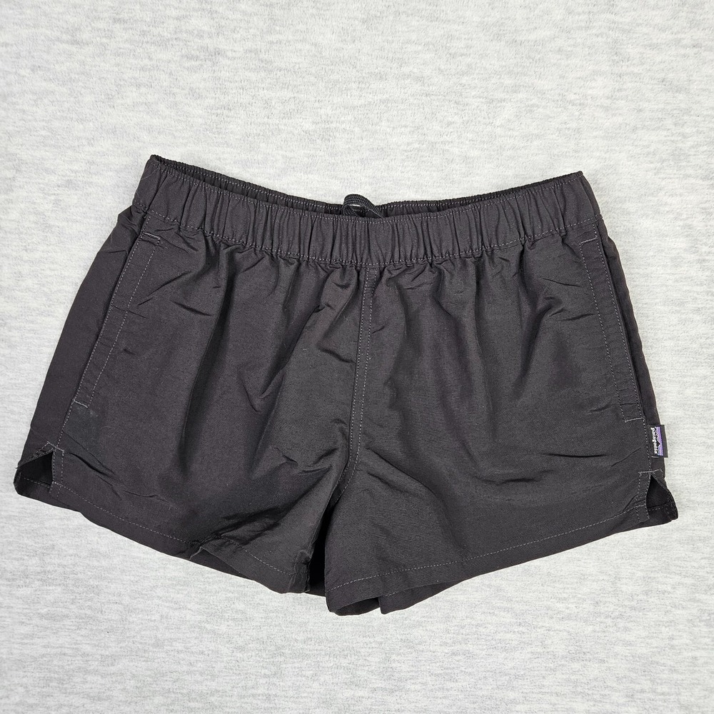 Patagonia Women's Black No lining Shorts Pockets Size S